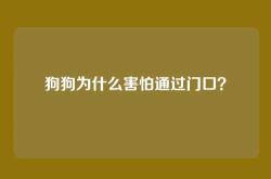 狗狗为什么害怕通过门口？