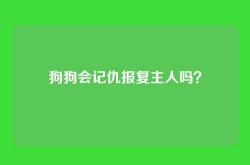狗狗会记仇报复主人吗？