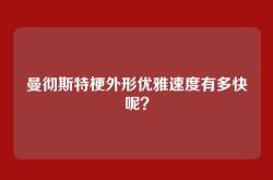 曼彻斯特梗外形优雅速度有多快呢？