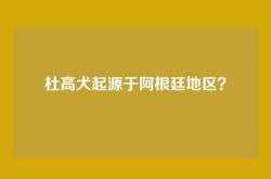 杜高犬起源于阿根廷地区？