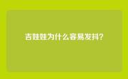 吉娃娃为什么容易发抖？