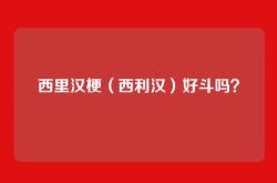 西里汉梗（西利汉）好斗吗？