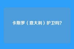 卡斯罗（意大利）护卫吗？