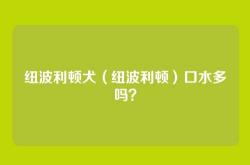 纽波利顿犬（纽波利顿）口水多吗？