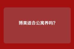 博美适合公寓养吗？
