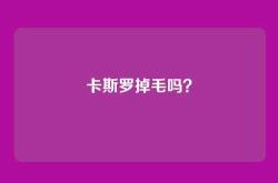 卡斯罗掉毛吗？