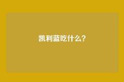凯利蓝吃什么？