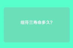 纽芬兰寿命多久？
