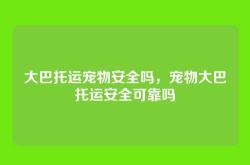 大巴托运宠物安全吗，宠物大巴托运安全可靠吗