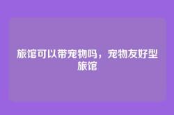 旅馆可以带宠物吗，宠物友好型旅馆