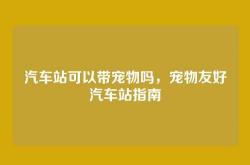 汽车站可以带宠物吗，宠物友好汽车站指南